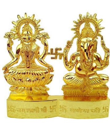 Shri Astha Vinayak Iron Laxmi Ganesh Idol ( 8 cm )