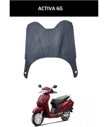 Autoxygen Anti skid Scooter/Scooty Foot Mat Rubber Floor Mat Accessories for Honda Activa 6G