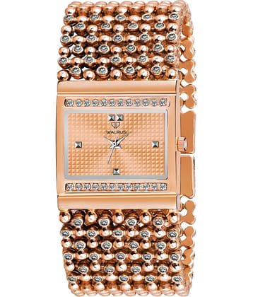 Walrus - Rose Gold Stainless Steel Analog Womens Watch