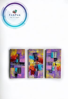 FABPAK Abstract Handmade Oil Painting on Canvas