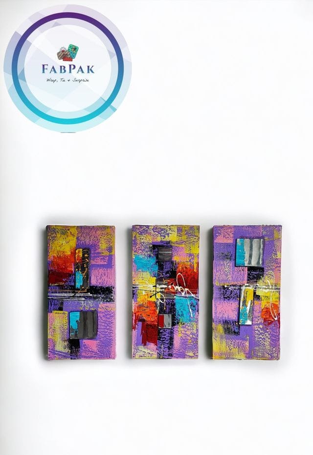 FABPAK Abstract Handmade Oil Painting on Canvas