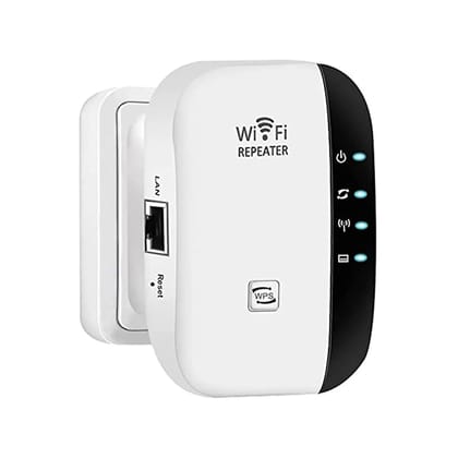Muvit Single Band WiFi Range Extender Up to 300Mbps