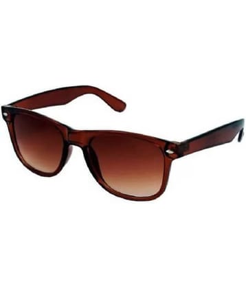 PIRASO Brown Rectangular Sunglasses ( Pack of 1 )