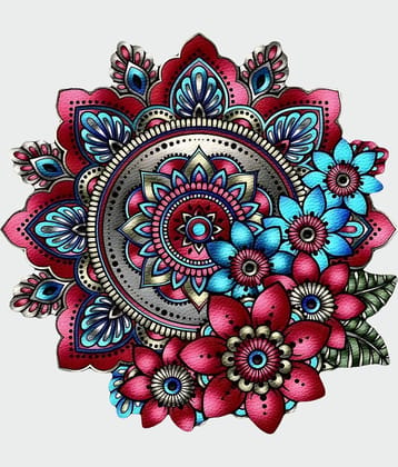 Decor Villa Floor Sticker Festival & Ocassion ( 40 x 40 cms )