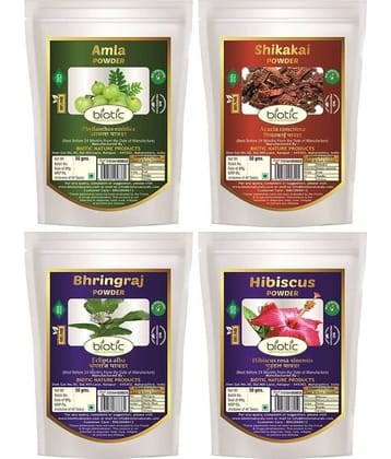 Biotic - Deep Conditioning Hair Mask For Damaged Hair (Pack of 4)