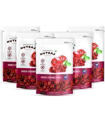 Nutraj Sweet & Tart Sliced Cranberry 900g (180g X 5)