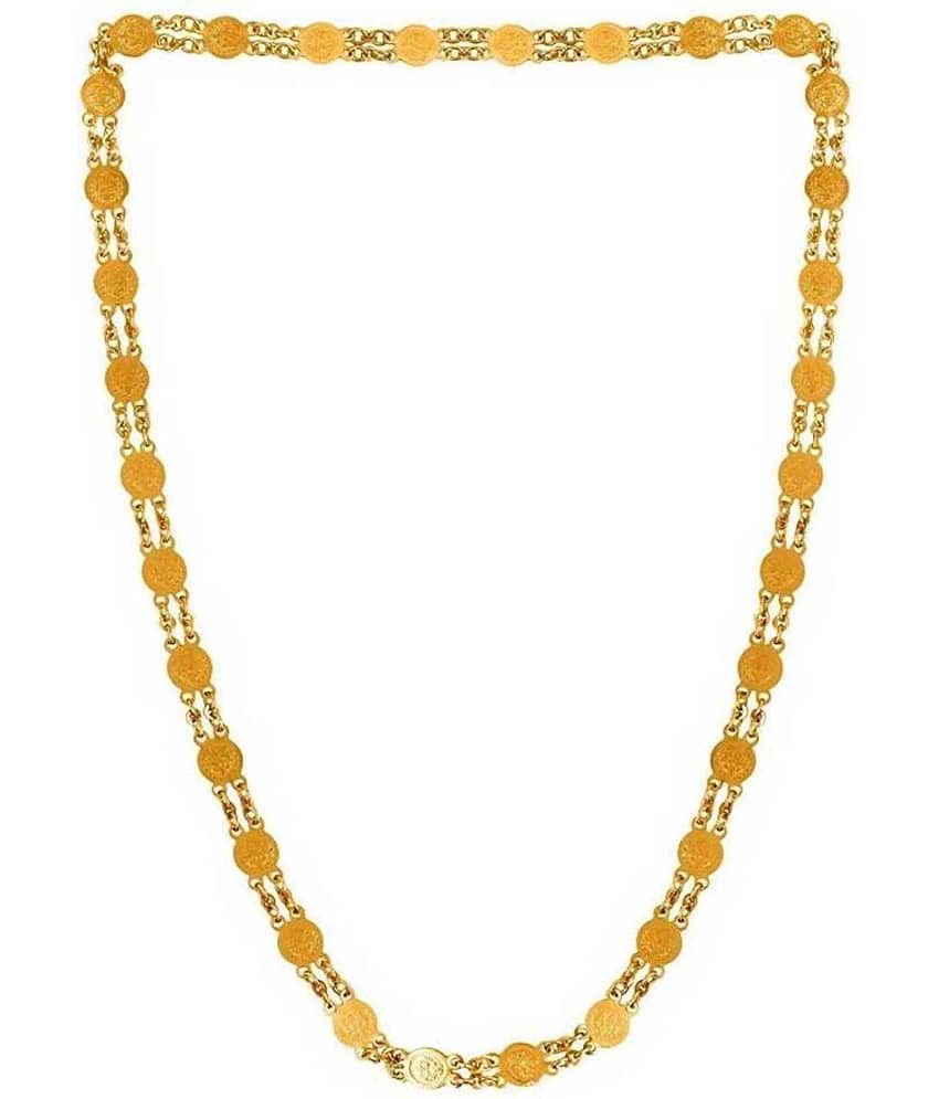 Jewarhaat Gold Plated Chain ( Set of 1 )