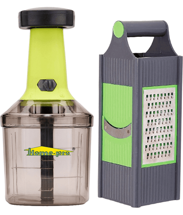 HomePro - Multicolor Plastic Mannual Chopper 1000 ml ( Pack of 2 )