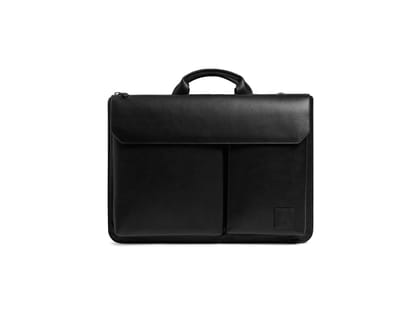 DailyObjects Urban Tech Brief Bag - Large - Black