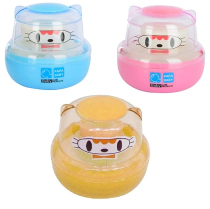 Elecsera Baby Powder Puff (Blue, Pink, Yellow)