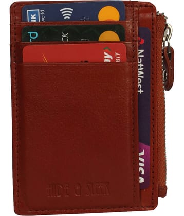 Hide&Sleek - Leather Card Holder ( Pack 1 )