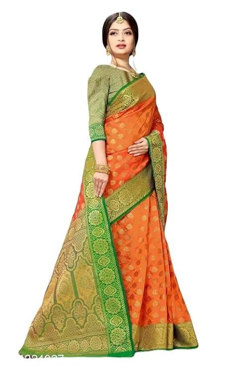 Trendsetting Silk Saree for Women Modern Fashion