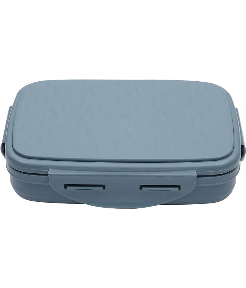 Jaypee - Blue Stainless Steel Lunch Box ( Pack of 1 )