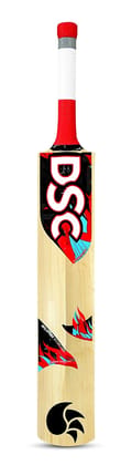 DSC Wildfire Scorcher Kashmir Willow Cricket Bat for Tennis Ball Cricket: Low Sweet Spot and Spine Profile for Powerful Shots (Size - FS) by Total Sporting And Fitness Solutions Pvt Ltd