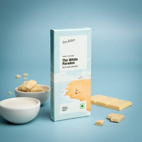 Bon Fiction The White Paradox (Mini) - White Chocolate, 21 gm