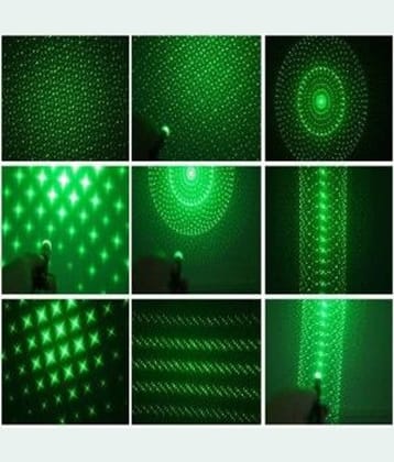 500mW Rechargeable Green Laser Pointer Party Pen Disco Light 5 Mile + Battery