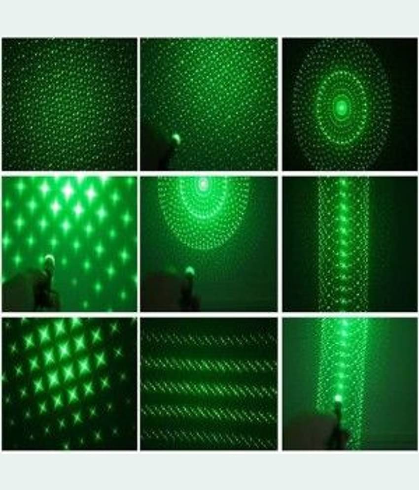 500mW Rechargeable Green Laser Pointer Party Pen Disco Light 5 Mile + Battery