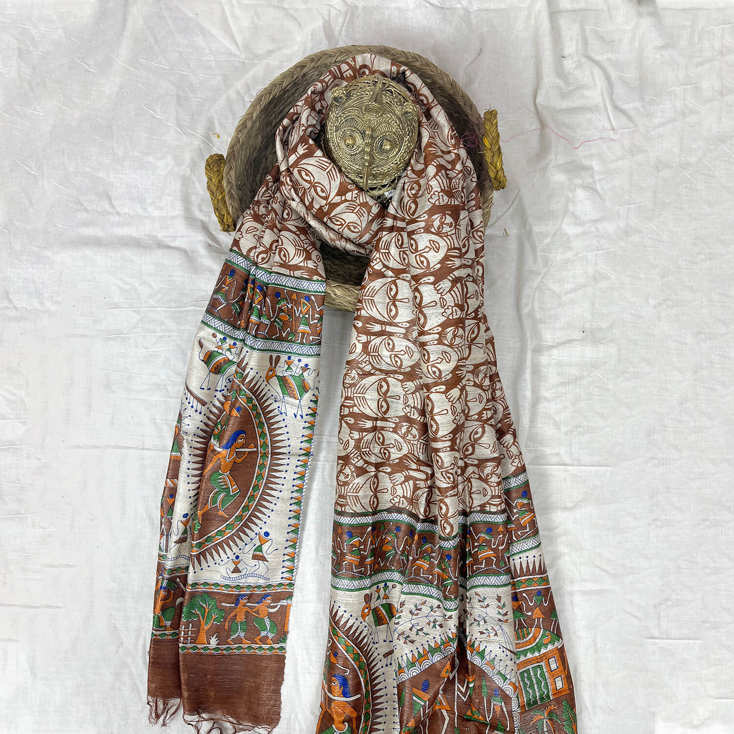 Tussar silk Dupatta