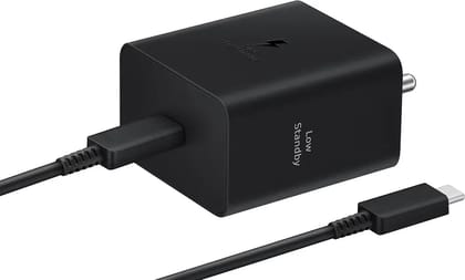 Samsung Original 45W Super Fast Charging 2.0 Adapter with Type-C to Type-C Cable