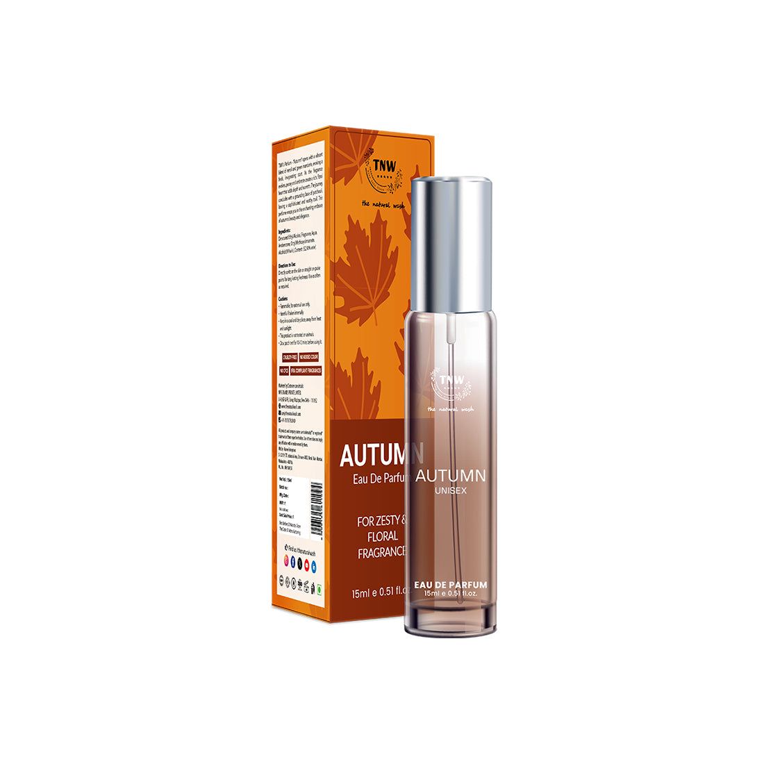 Eau De Parfum for Zesty and Floral Fragrance-Autumn