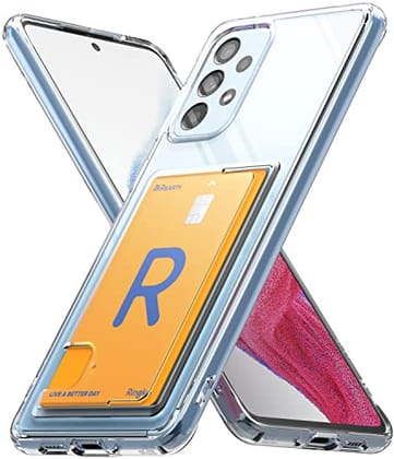 Samsung Galaxy A53 5G Back Cover Case | Fusion-Card Clear