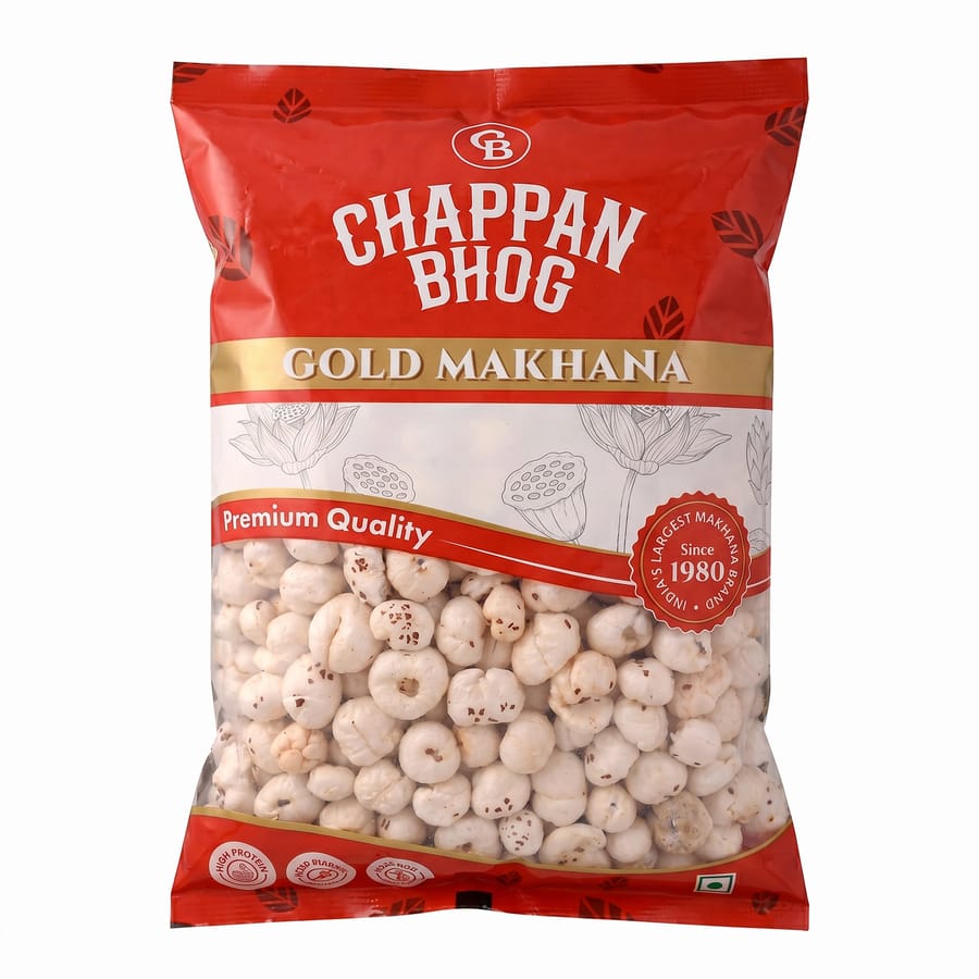 Chappan Bhog Gold Makhana - 250 gm - One plastic pouch