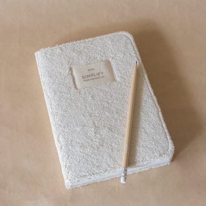 Cloud Journal-Cotton Terry - Natural