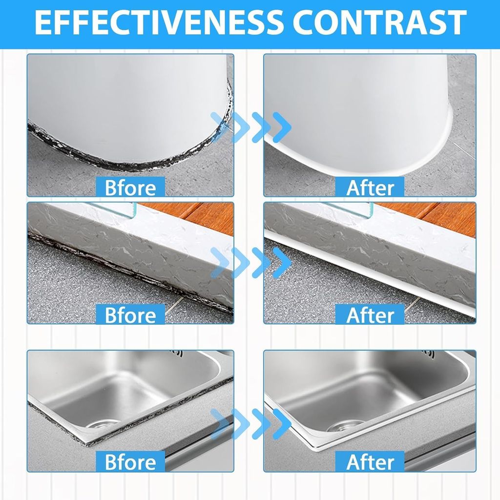 Tiles Gap Filler Waterproof, Gap Sealant, Grout, White Cement Paste Tube, Gap Filler for Walls and Joints, Waterproof Sealant, Tile Gap Filler Tube for Kitchen, Bathroom (180 ML.)