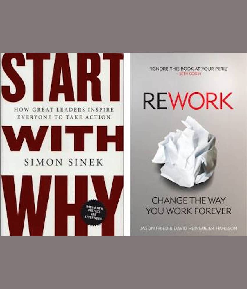 Start With Why+ Rework  (Paperback, SIMON SINEK, Jason Fried)