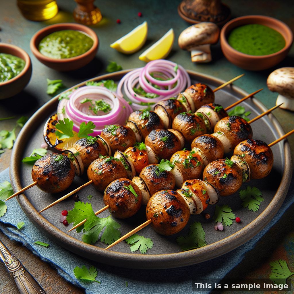 Mushroom Stuff Tikka