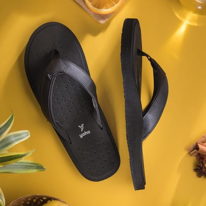 ArchFlex Men Slippers-Classic Black / 6