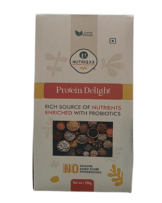 NUTRIQXA Sugar Free Plant Protein for Energy & Strength