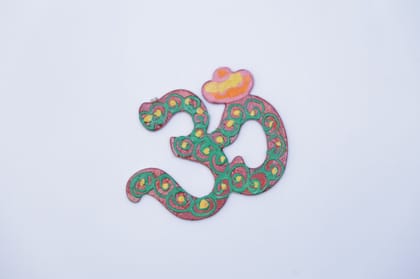 Decorative Wooden Om