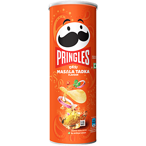 Pringles Potato Chips - Desi Masala Tadka Flavour