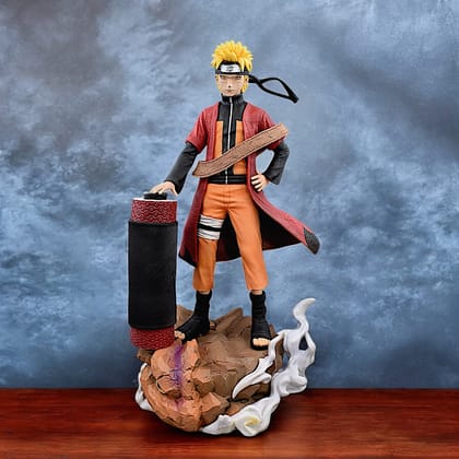 Naruto Sage Mode Action Figure With Scroll (42.5 Cm Height) - Naruto Uzumaki
