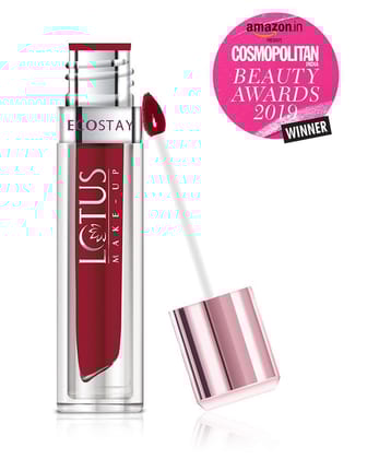 Lotus Makeup Ecostay Matte Lip Lacquer Red Fantasy EL09 4g