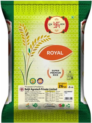 Shubh Labh Royal Super Premium Jhati Miniket Rice (Green)
