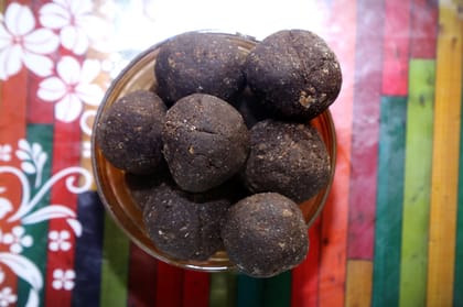 Black Sesame Laddu Delectable Indian Sweet