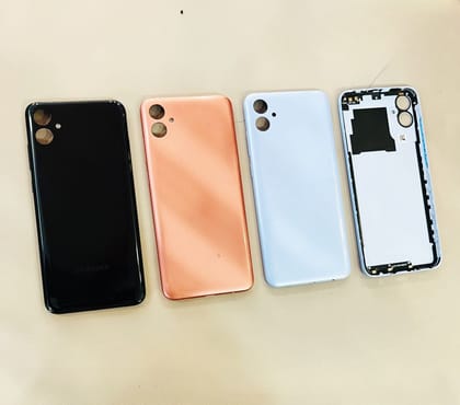 Back Panel Cover For Samsung Galaxy A04E-Black