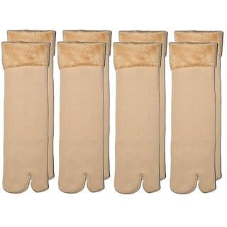 Minha Winter Thermal Toe Wool Heavy Duty Valvet Warm Ankle Length Socks Ladies/Women pack of 2