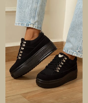 Big Fox Black Women's Sneakers