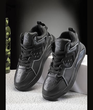 ASIAN MOSCOW-13 Black Men's Sneakers