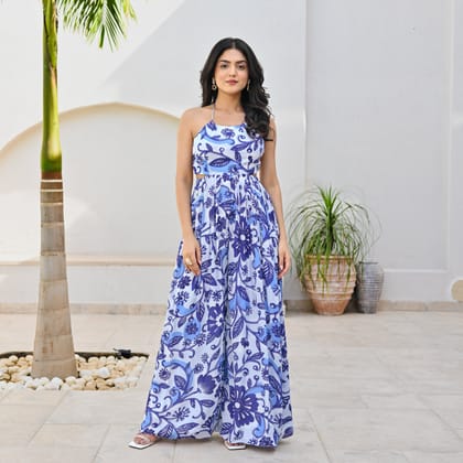 Bluebell Flora Jumpsuit-XS
