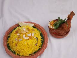 BASANTI POLAO - CHICKEN KASHA ( 2 PIECES ) COMBO