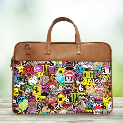 Sticker Bomb Classic Laptop Bag Sticker Bomb Classic Laptop Bag - Sticker Bomb 2
