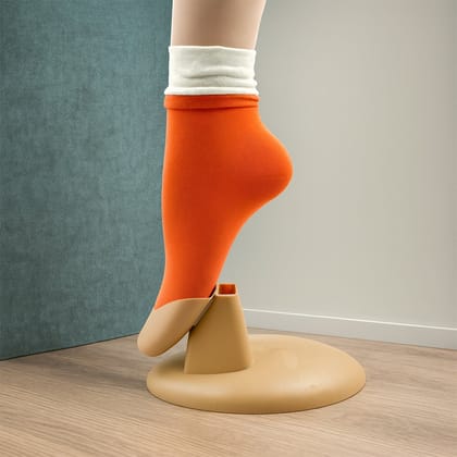 Socks Breathable Thickened Classic Simple Soft Skin Friendly (1Pair)