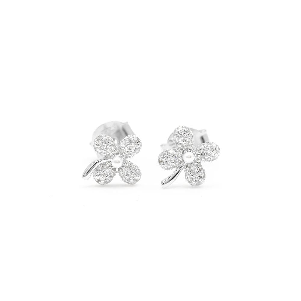 Donna Studs | 925 Silver Earrings for Women-Silver