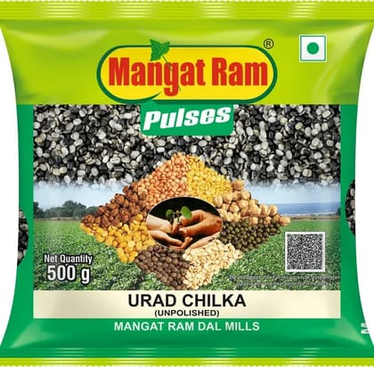 Mangat ram urad chilka 500 gm Mangat ram urad chilka 500 gm