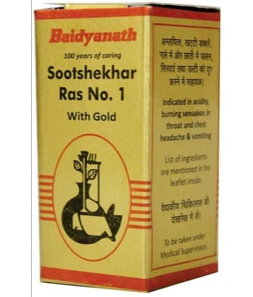VAIDYANATH COMPANY SOOTSHEKHAR  RAS NO 1  SUVARNA YUKT  25 TABS