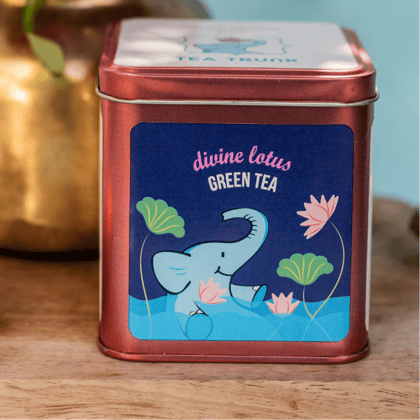 Divine Lotus Green Tea-50 GMS / Tin Box